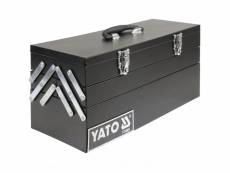 Yato boîte à outils acier 460 x 200 x 225 mm 401860