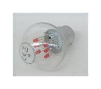 Blachère Illumination - Lampe led 1.2W rouge filament culot B22 230V usage extérieur sur guirlande à douille IPX4 (à l'unité) blachere LDL13-B22