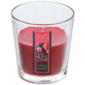 Bougie parfumée fruits rouges 90g - Atmosphera créateur d'intérieur - Rouge