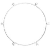 Creative Cables - Cage Cercle - Structure pour lustres Blanc - s - ø 40 cm - Blanc