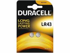 Duracell - blister 2 piles electronics lr43 092405258