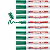 edding 750 marqueur peinture - vert - 10 stylos - pointe