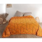 Jeté de lit Calisson - Orange - 150 x 200 cm