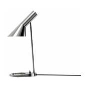 Lampe de table en acier argenté 11,3 x 43,3 cm AJ Mini - Louis Poulsen