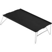 Linghhang - Table pliante d'extérieur (noire), table