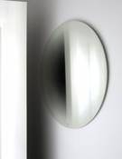 Miroir mural Fading Small / Ø 55 cm - ENOstudio blanc
