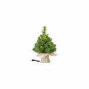 Petit sapin de Noël à LED EDM - 30 cm - 72186 - Vert