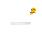 Plafonnier Led Neon T5 Underwall Clear Glass 10 Watts 60 Cm T5-60 -blanc Froid- - Blanc froid