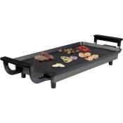 Princess - Economy Table Chef électrique Plaque de gril revêtement anti-adhésif, sans bpa, voyant lumineux noir