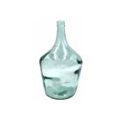 Rideaudiscount - Vase Dame Jeanne 2L 15 x 15 cm Forme Boule Verre Recyclé Transparent - Naturel