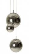 Suspension Mirror Ball Medium / Ø 40 cm - Tom Dixon métal en plastique