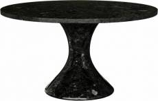 Table basse en cristal noir massif labradorite 85 -