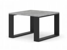 Table basse luca 60x60 cm béton clair