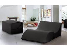 Talamo italia pouf clever double, 100% made in italy,