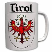 Tirol armoiries adler cadeau souvenir foyer rouge sud