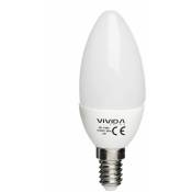 Vivida - E14 Bougie LED SMD 8W 3000K 700lm