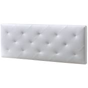 Vs Venta-stock - tête de lit rombo 150X60 blanc - blanc