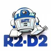 3D Light FX Star Wars R2-D2 Applique murale LED 3D