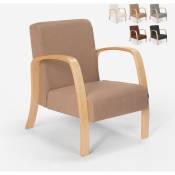 Ahd Amazing Home Design - Fauteuil de bureau ergonomique en bois design scandinave Frederiksberg Couleur: Beige