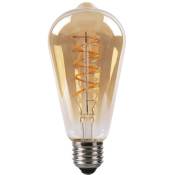 Arum Lighting - Ampoule led E27 ST64 4W Ambrée Filament