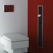 asis module 150 module de toilette encastré modèle de module de toilette, porte-papier, boîte à papier humide, set de brosses de toilette, Coloris: