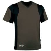Cofra - E3/80509 t-shirt java fango / noir taille xxl