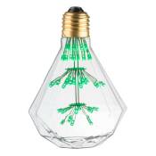 Ecolicht - 20130510001 Ampoule Déco Diamant Vert E27