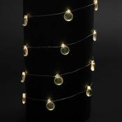 Guirlande de Noël lumineuse ampoule Xmas - 190 - Marron