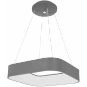 Lampe à suspension grise éclairage de table à manger