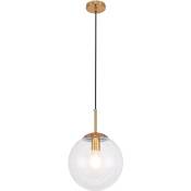 Lampe de plafond design sphérique - Lampe suspendue en cristal - Alvis Transparent