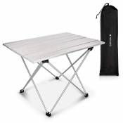 Navaris Table de Camping Pliante - Table Pliable Aluminium