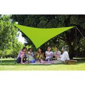 Pack voile d'ombrage triangulaire Camping Serenity 3,6m vert Jardiline VK360S vert - Vert