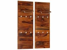 Superbe décorations categorie port-au-prince portemanteau bois solide de sesham 118 x 40 cm