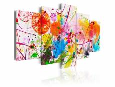 Tableau summer of colours taille 100 x 50 cm PD9012-100-50