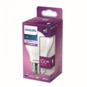 Ampoule LED E27 A60 1521lm 10.5W IP20 blanc froid Philips