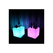 Barcelona Led - Cube lumineux led rgbw sans fil 35cm