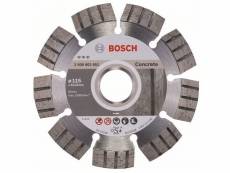 Bosch - disque à tronçonner diamanté best for concrete 115 x 22,23mm