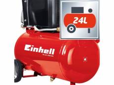 Compresseur à air électrique portable 8 bar 24 litres 1500w 2hp huile einhell 4010460