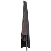 Concept-usine - Housse pour parasol porticcio 200 x 40 x 45 cm - grey