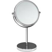 Essentials miroir grossissant miroir maquillage chrome type d'installation à poser sur plan - Cosmic