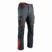 Facom - Pantalon stretch Strap Noir/Gris/Rouge Taille