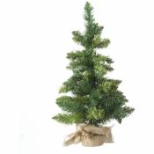 Féérie Lights&christmas - Sapin de Noël artificiel Blooming - h. 70 cm - Diam. 39 x 70 - Vert