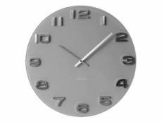 Horloge ronde vintage gris - karlsson