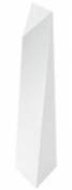 Lampadaire Manhattan H 190 cm / Pour l'intérieur - Slide blanc en plastique