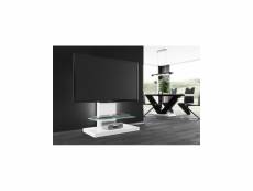 Meuble tv design 100 cm x 55 cm x 134 cm - blanc 3934