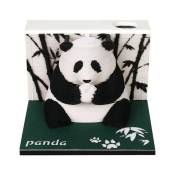 Ornement de Bureau Panda D'Art 3D, DéCoration de Bureau,