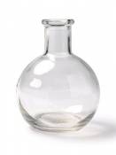 Petit vase boule en verre 10 cm