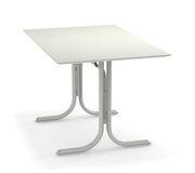 Table pliante System / 80 x 120 cm - Emu blanc en métal