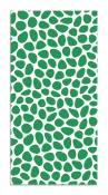 Tapis vinyle motif pavée vert 300x200cm