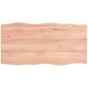 Vidaxl - Dessus de table bois chêne massif traité